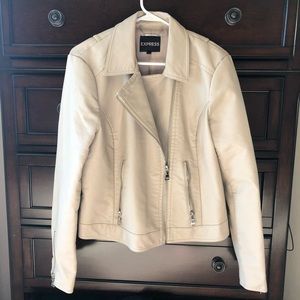 NWOT Express Leather Moto jacket